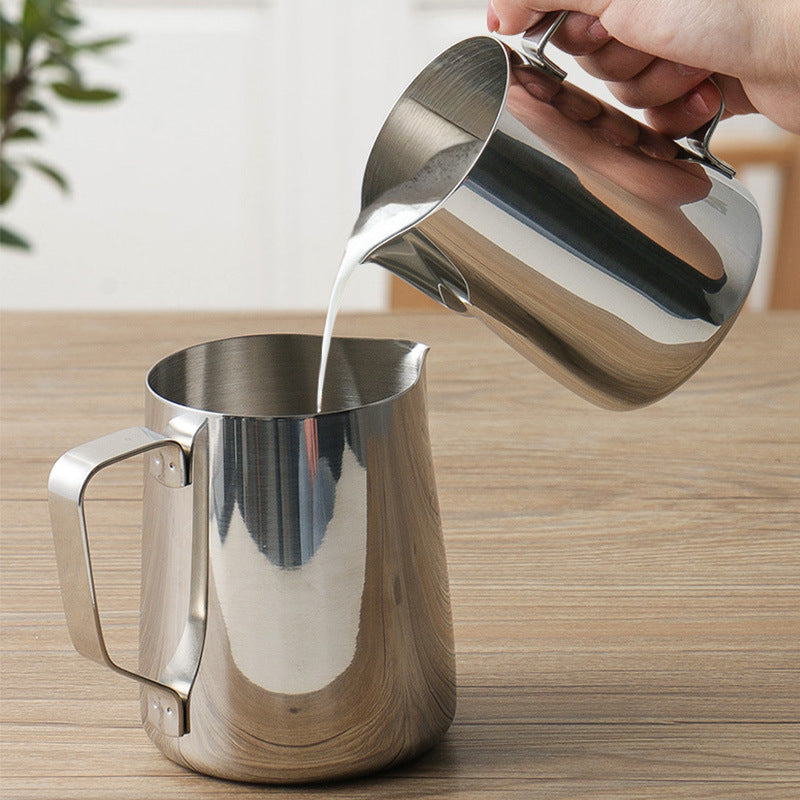 Stainless Steel Milk Frothing Jug - 350ml