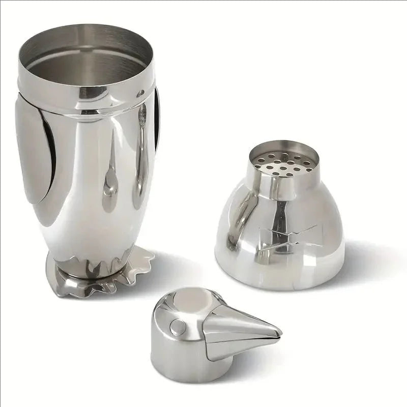 New Stainless Steel Cocktail Shaker Bartending Tools Bartender Kit Martini Shaker Drink Mixer Set Home Drinkware