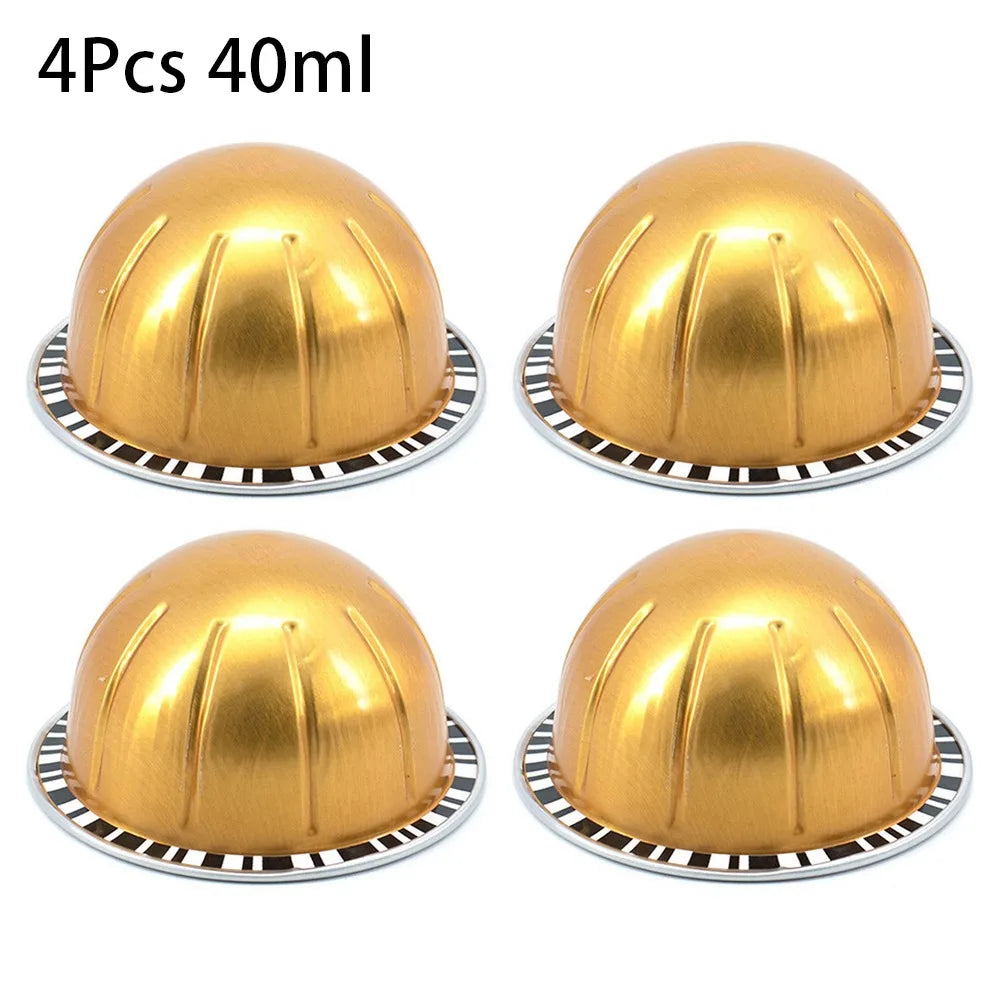 Reusable Coffee Pods for Vertuo Next - 4Pcs Set