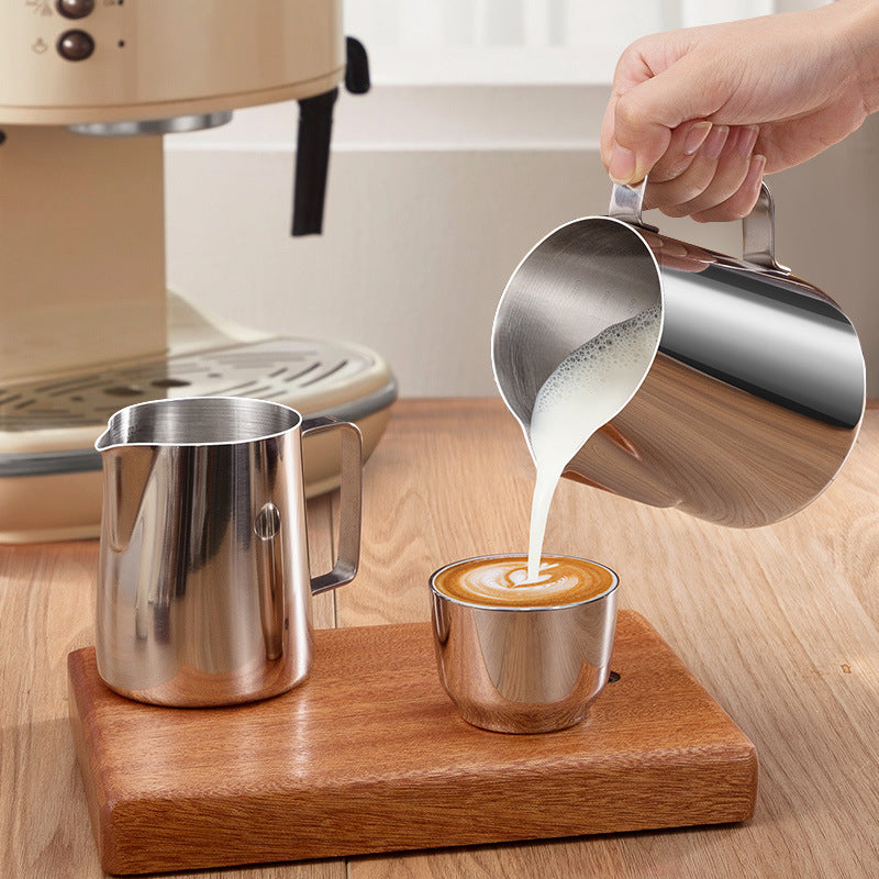 Stainless Steel Milk Frothing Jug - 350ml
