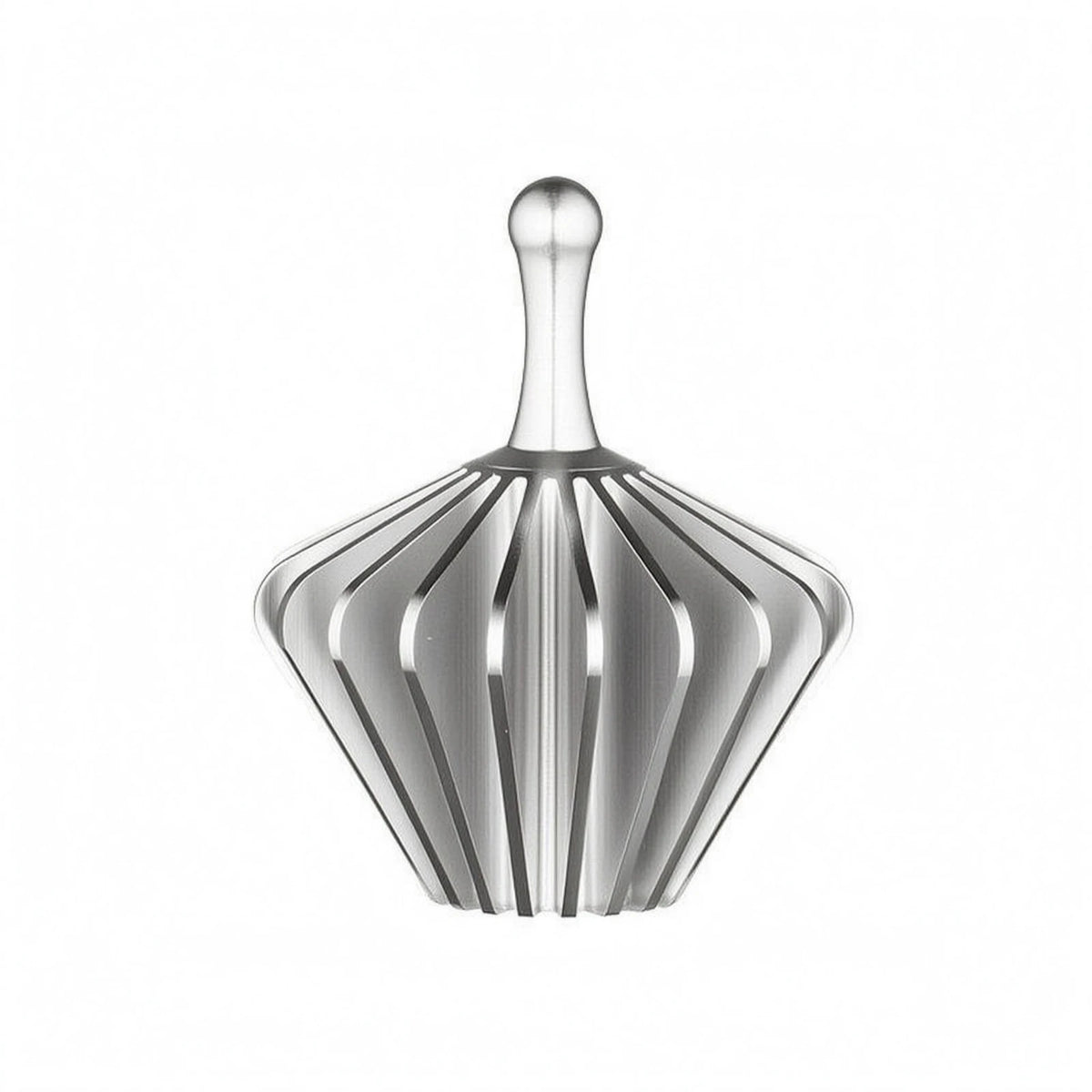 Aluminum Alloy Coffee Strainer Paper Presser Dripper Tamper Ribbed Paper Press for Brewing Coffee