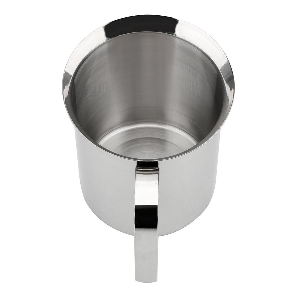 Manual Milk Frother 400/800ML - Double Mesh Coffee Foamer