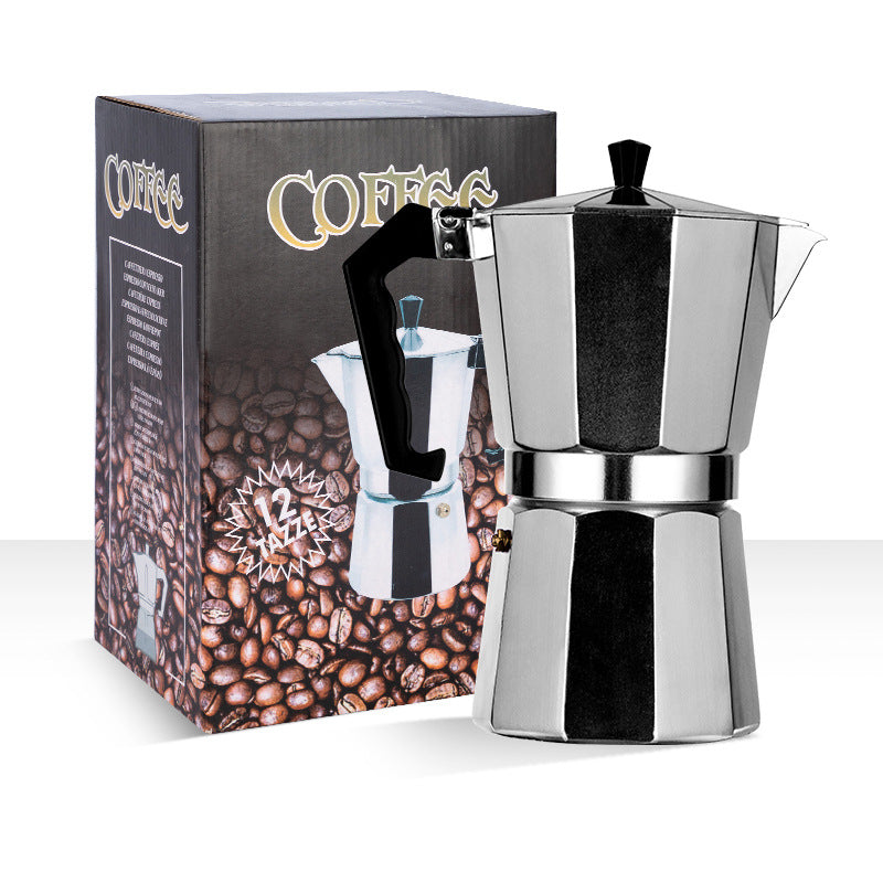 Espresso Moka Pot Coffee Maker - Alloy Percolator 300ml/450ml