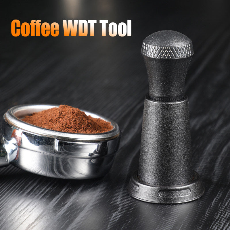 Espresso Distribution Tool - 10 Needle Coffee Stirrer with Stand