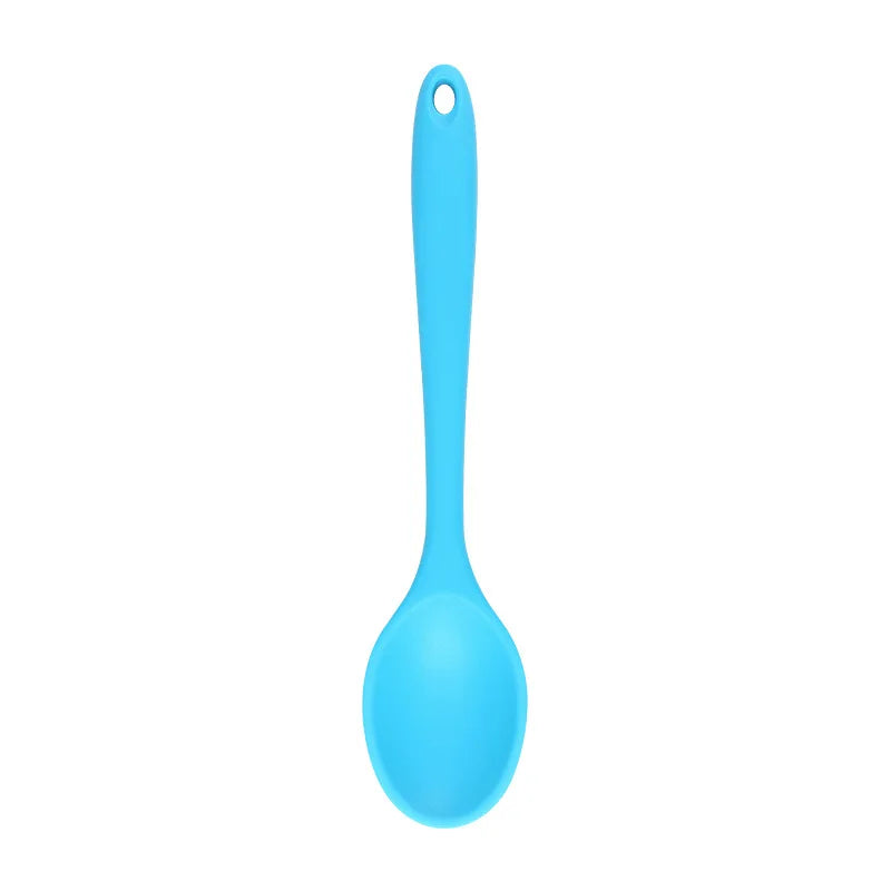 Silicone Spoons - Multicolored Nonstick Kitchen Tools