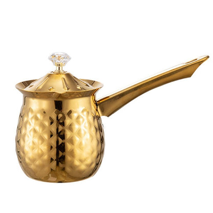 Turkish Coffee Pot - Handcrafted Stainless Steel