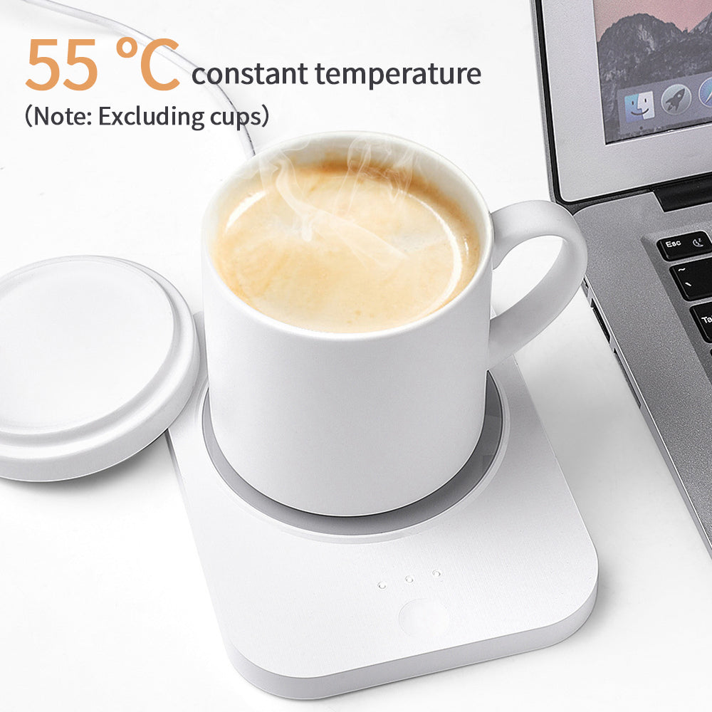 Coffee Cup Warmer: 3-Gear Smart Heating Coaster