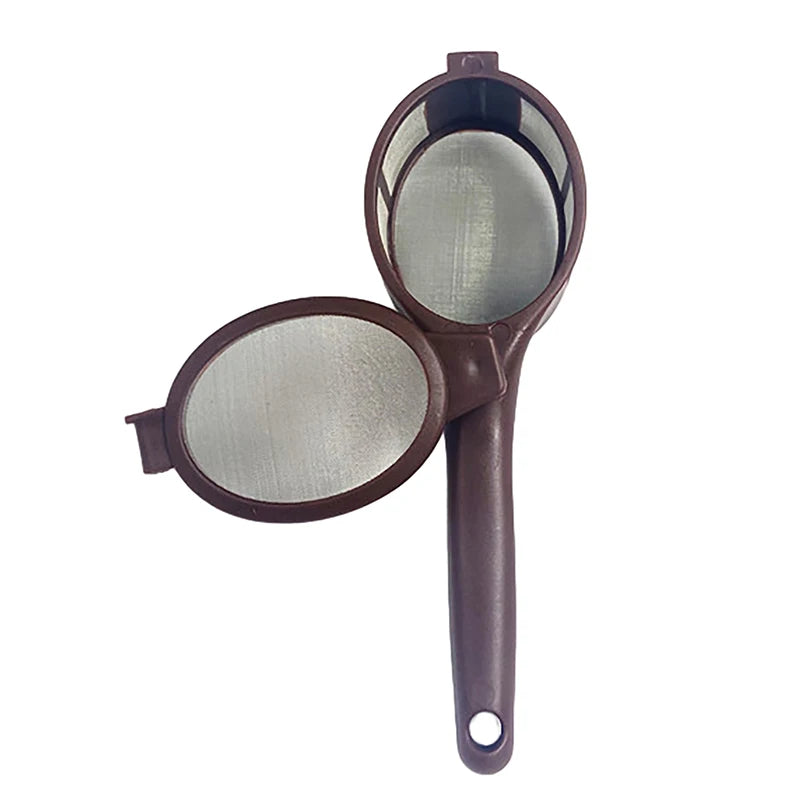 1Pc Coffee Capsule Powder Filter Spoon Tea Infuser Reusable Loose Leaf Strainer Bag