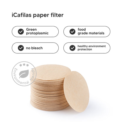 Nespresso Paper Coffee Filters - Easy Clean, Block Grounds