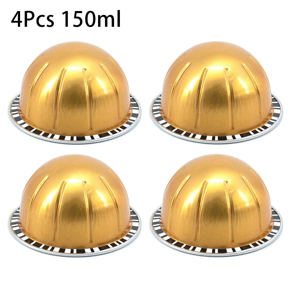 Reusable Coffee Pods for Vertuo Next - 4Pcs Set
