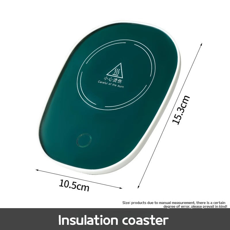 Electric Mug Warmer 55°C Coaster for Coffee & Tea