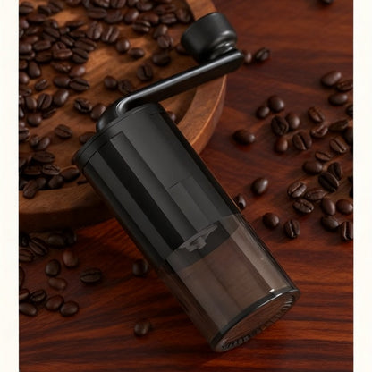 Coffee Grinder - Hand Cranked Portable & Lightweight Mill