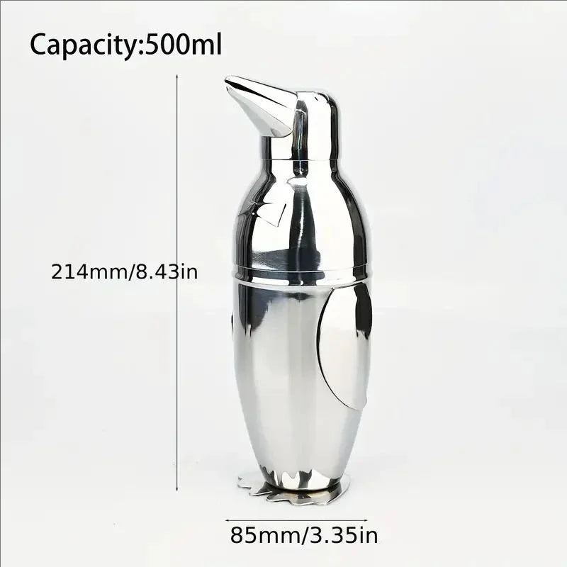 New Stainless Steel Cocktail Shaker Bartending Tools Bartender Kit Martini Shaker Drink Mixer Set Home Drinkware