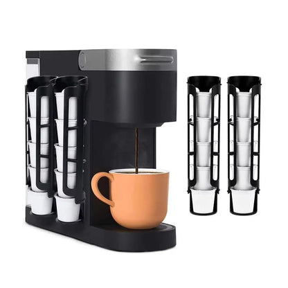 K Cup Holder: Coffee Pod Holder 2-Pack: Space-Saving K-Cup Organizer