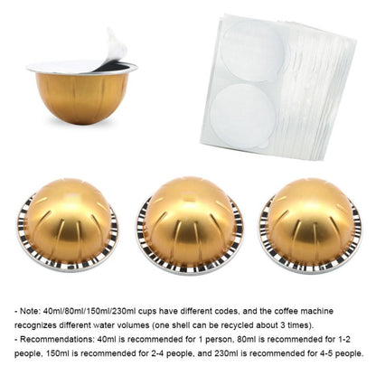 Reusable Coffee Pods for Vertuo Next - 4Pcs Set
