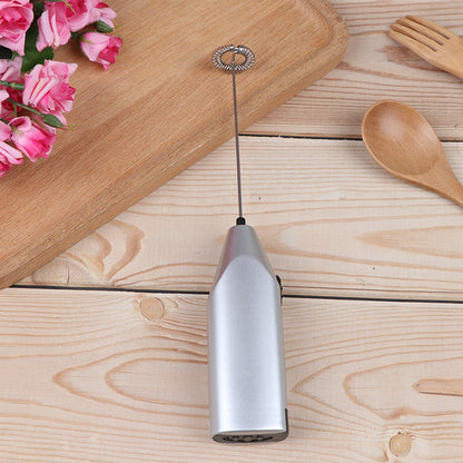 Milk Frother Handheld Battery Foam Maker Stainless Steel