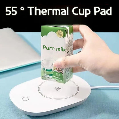 Electric Mug Warmer 55°C Coaster for Coffee & Tea