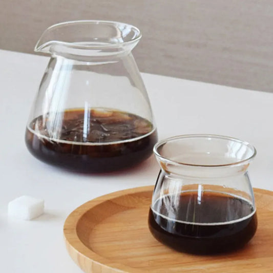 NEW 520ml Glass Coffee Pot, Coffee Carafe, Coffee Server for Pour Over Coffee Maker Drip Coffee Set