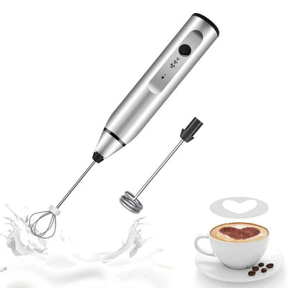 Portable Electric Milk Frother USB Handheld Blender