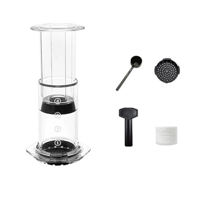 French Press Coffee Pot: Lightweight & Portable