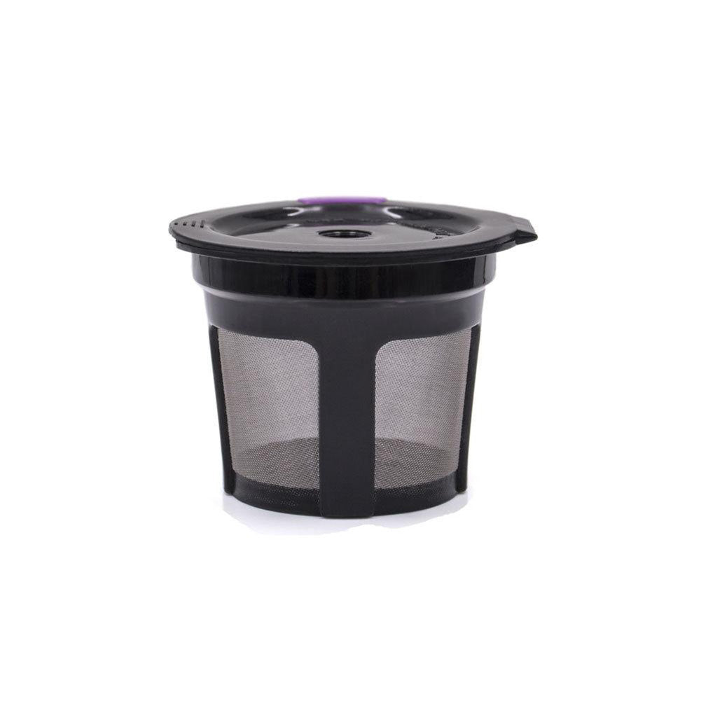Black/Purple Reusable Coffee Filter - Eco-Friendly & Economical