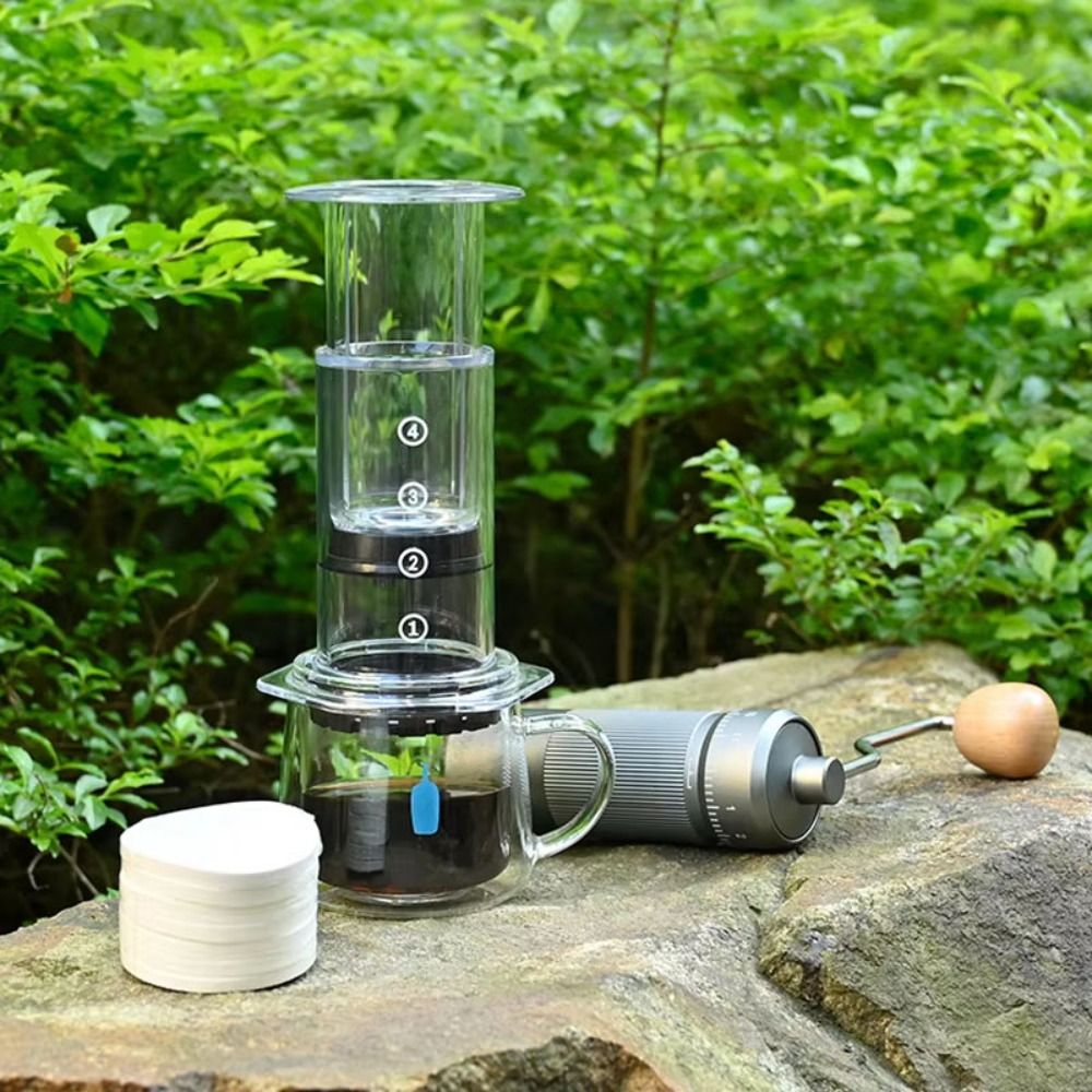French Press Coffee Pot: Lightweight & Portable