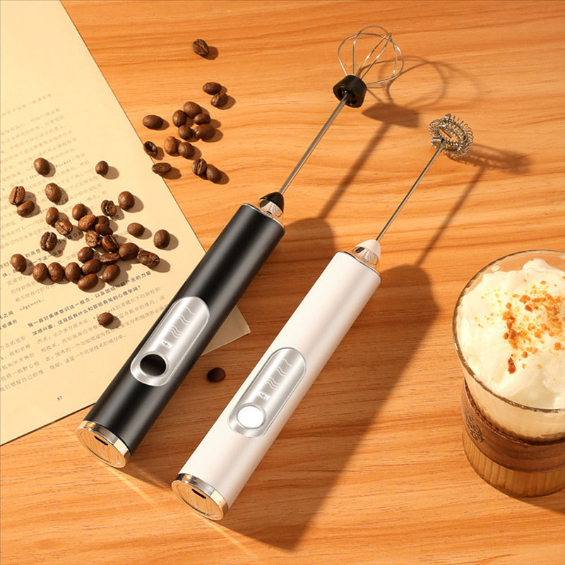 Electric Milk Frother A40Z - Mini Handheld Egg & Coffee Beater