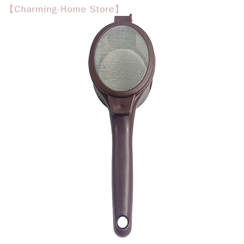 Coffee Capsule Powder Filter Spoon Reusable, Loose Leaf Tea Infuser Strainer Bag, Mesh Brewing Spoon Tool for Kitchen
