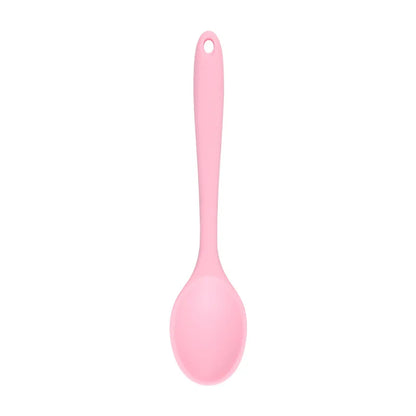 Silicone Spoons - Multicolored Nonstick Kitchen Tools