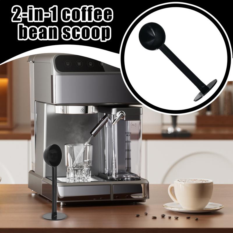 Coffee Spoon for Espresso: 2-in-1 Measuring & Bean Scoop