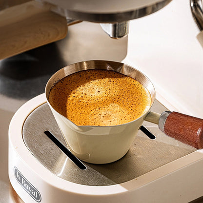 Espresso Measuring Cup with Handle & V-Spout