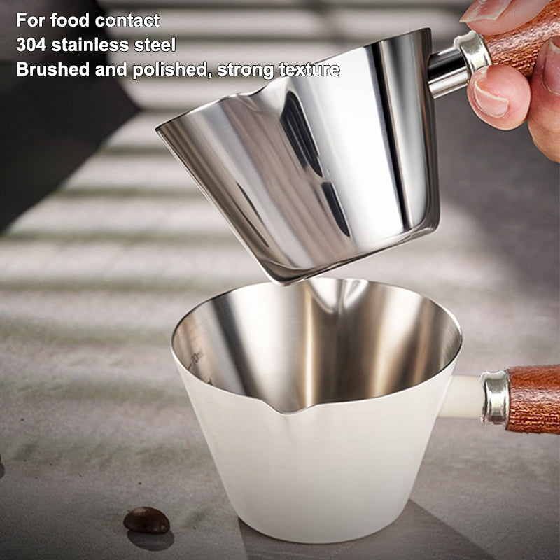 Espresso Measuring Cup with Handle & V-Spout