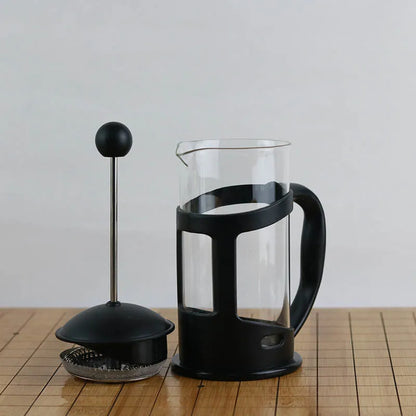 French Press Coffee Maker - Manual, Filtered, Tea & Coffee Brewer