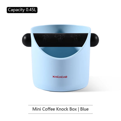 KACACAO Coffee Knock Box Anti Slip Shock-absorbent Dump Coffee Grind Knock Espresso Grind Dump Waste Bin Cafe For Barista
