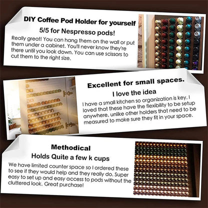Coffee Pod Storage Rack for Dolce Gusto & Vertuoline