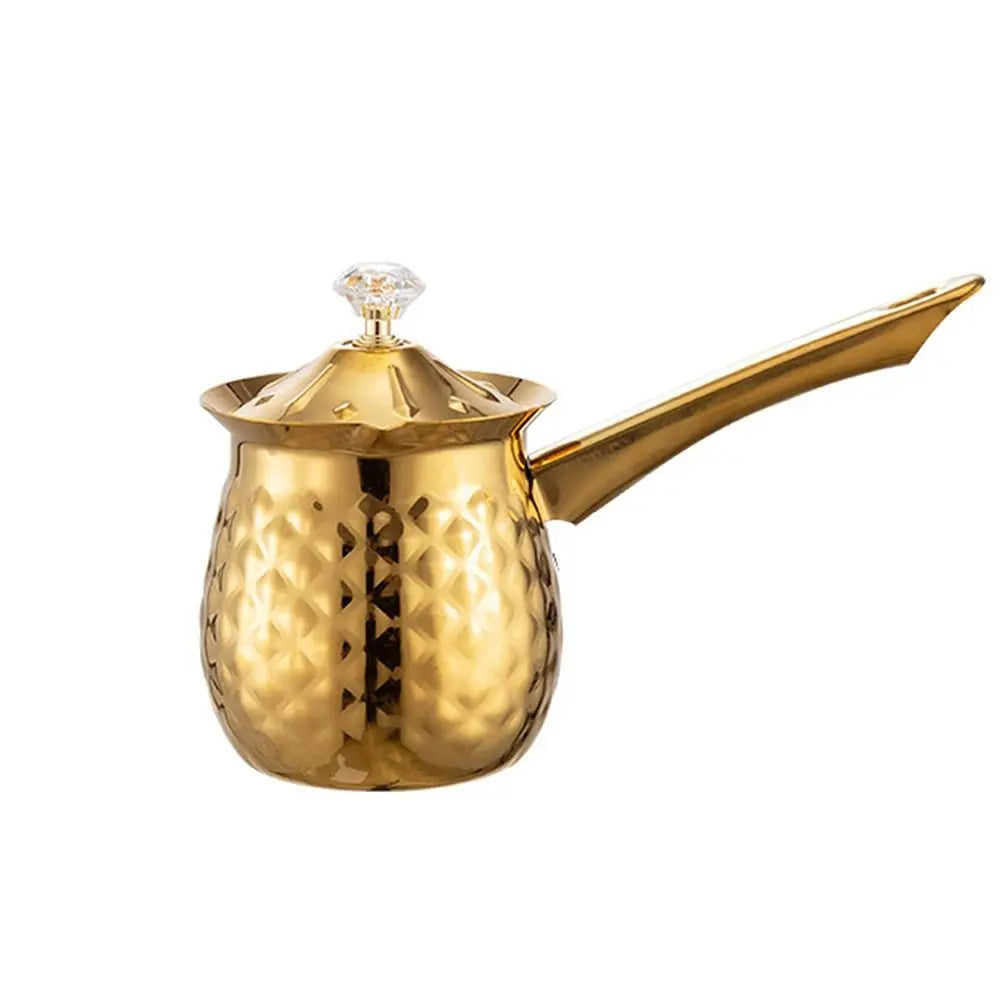 Turkish Coffee Pot - Handcrafted Stainless Steel