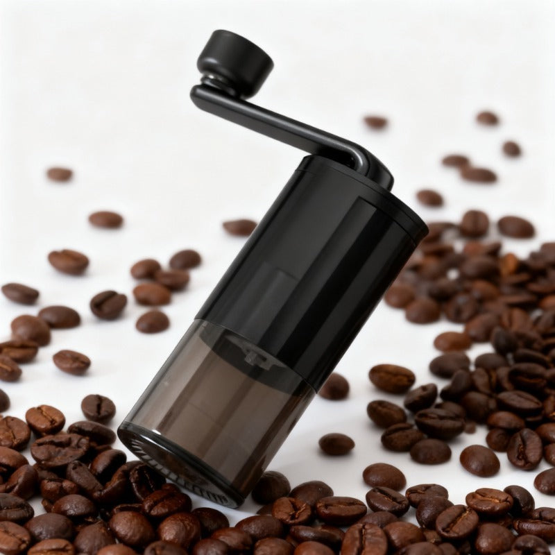 Coffee Grinder - Hand Cranked Portable & Lightweight Mill