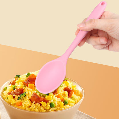 Silicone Spoons - Multicolored Nonstick Kitchen Tools