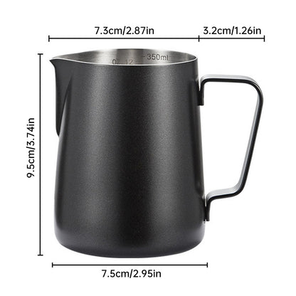 Milk Frother Jug - Espresso Steam Stainless Steel