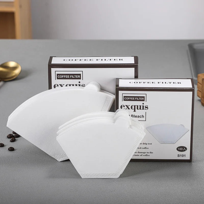 White filter paper
