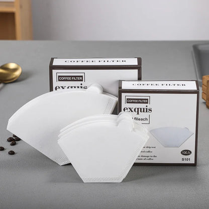 Ceramic Coffee Dripper - Handmade Origami Pour Over Maker