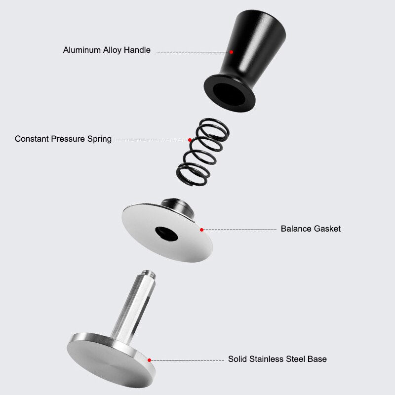Espresso Tamper 51mm 53mm 58mm - Calibrated Barista Tool