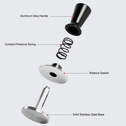 Espresso Tamper 51mm 53mm 58mm - Calibrated Barista Tool