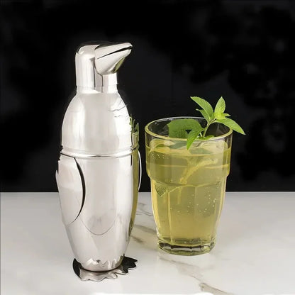 New Stainless Steel Cocktail Shaker Bartending Tools Bartender Kit Martini Shaker Drink Mixer Set Home Drinkware