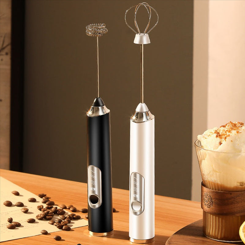 Electric Milk Frother A40Z - Mini Handheld Egg & Coffee Beater