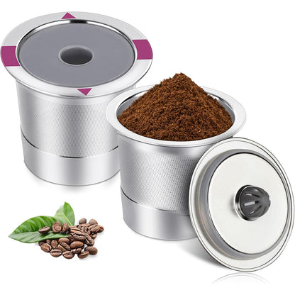 Reusable Coffee Pods - Stainless Steel Filters for Keurig