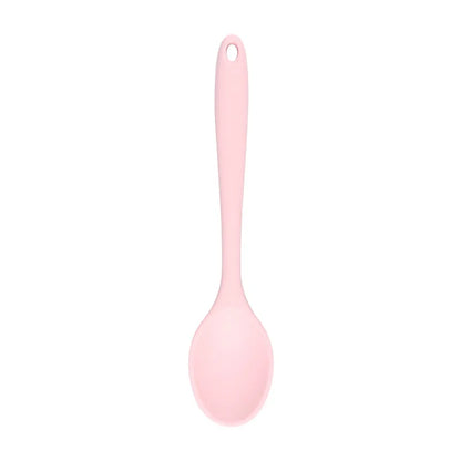 Silicone Spoons - Multicolored Nonstick Kitchen Tools