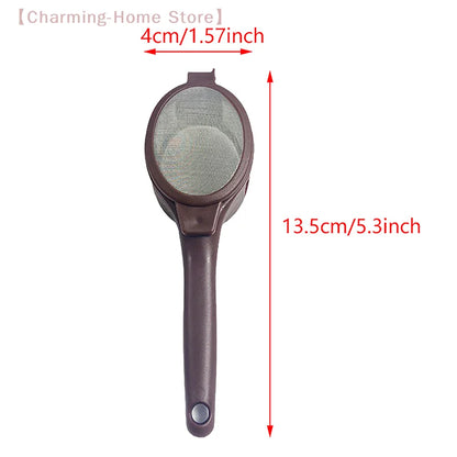 Coffee Capsule Powder Filter Spoon Reusable, Loose Leaf Tea Infuser Strainer Bag, Mesh Brewing Spoon Tool for Kitchen