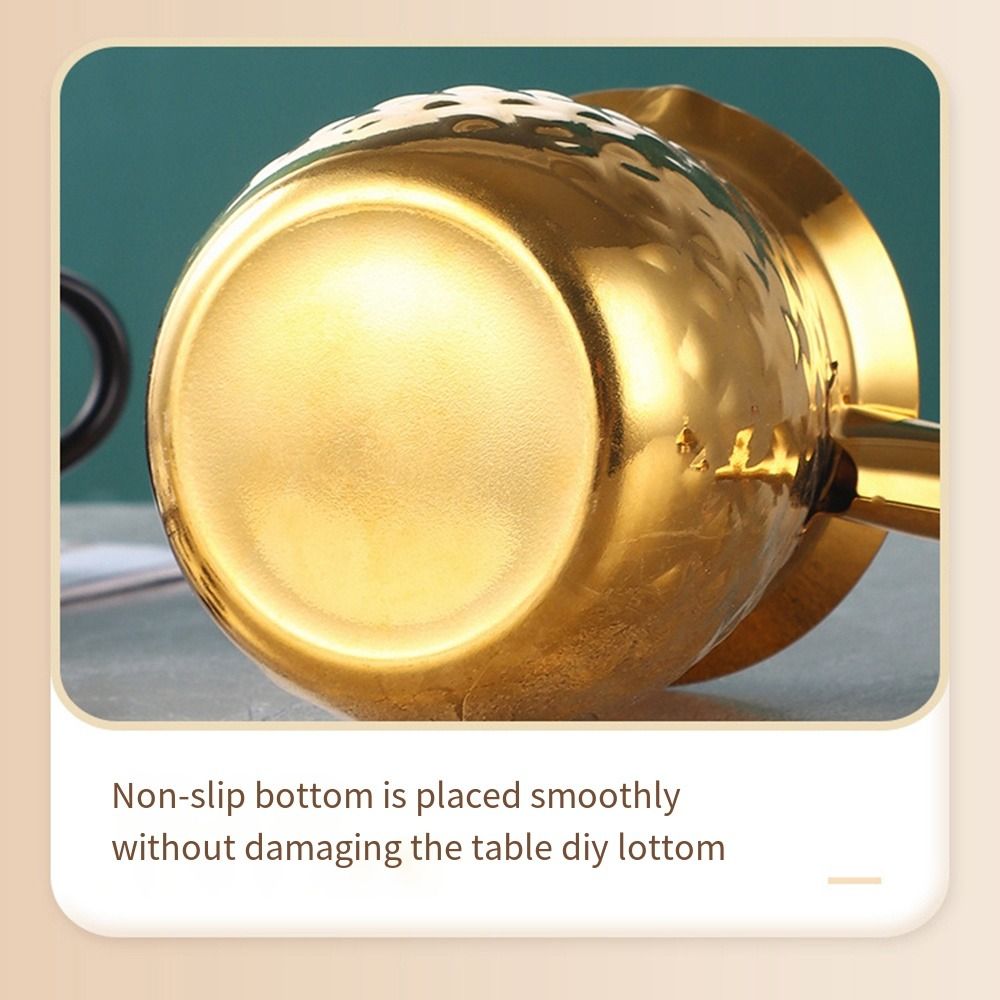 Turkish Coffee Pot - Handcrafted Stainless Steel