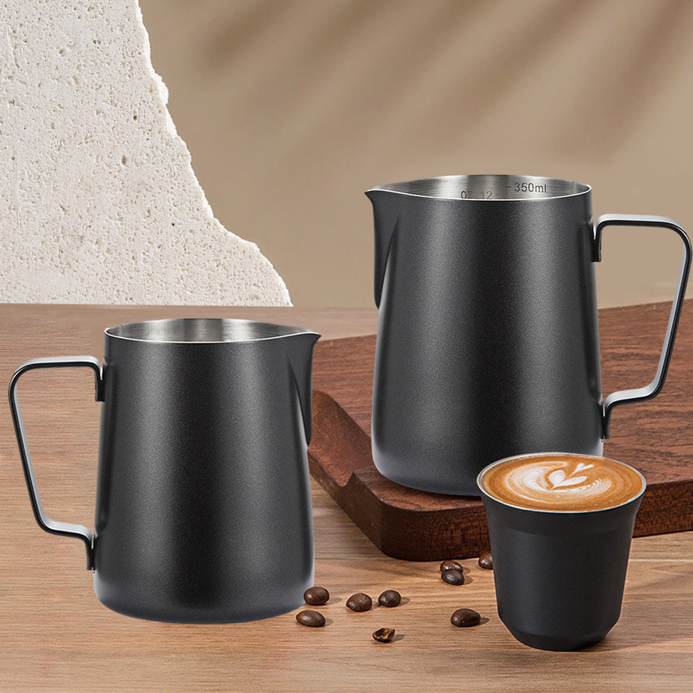 Milk Frother Jug - Espresso Steam Stainless Steel